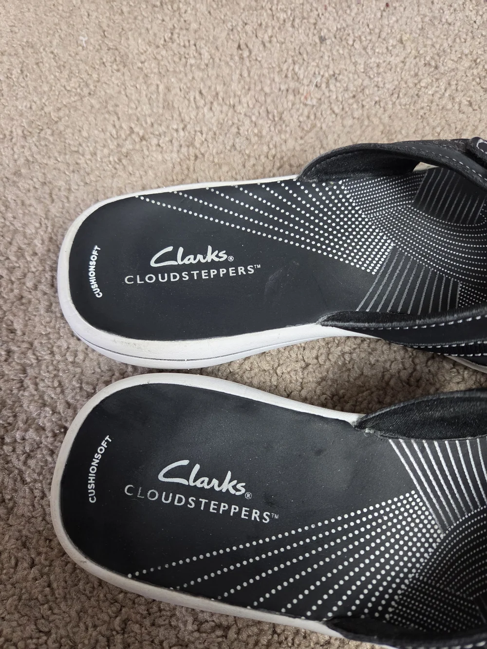 Clarks slip sandal